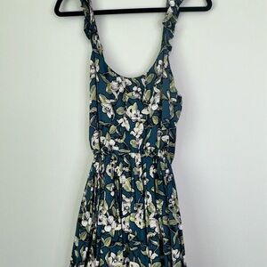Free People Blue Floral Dress